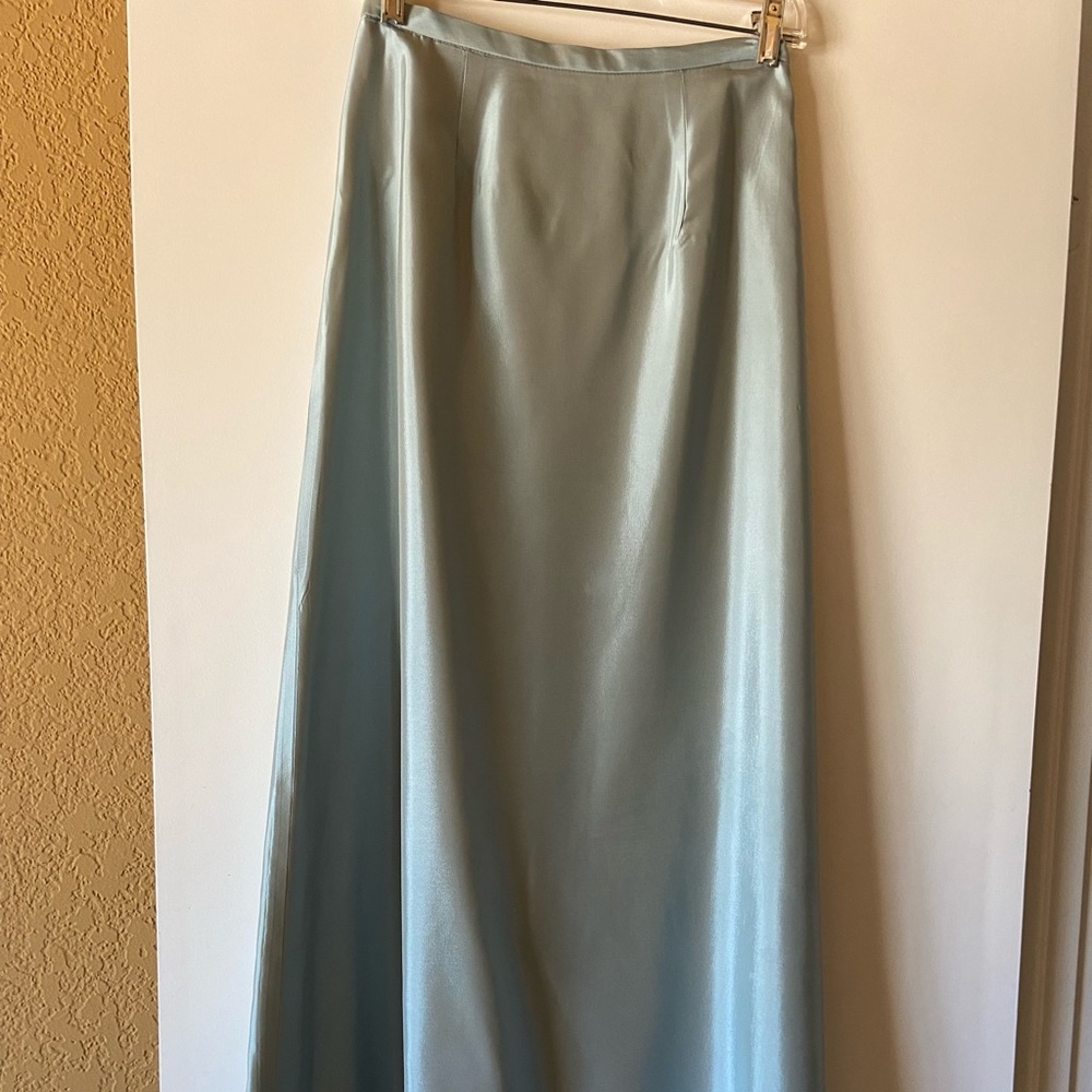 Formal taffeta evening skirt